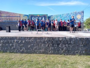 Raúl Turienzo ganó el concurso a la corvina de mayor peso del Club de Pesca en Reta