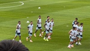 Tres Arroyos presente en Elche: furor en el entrenamiento de la Selección Argentina (videos)
