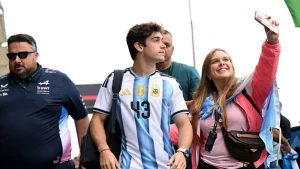 Franco Colapinto fue confirmado por Alpine como piloto titular para la Fórmula 1 en 2026