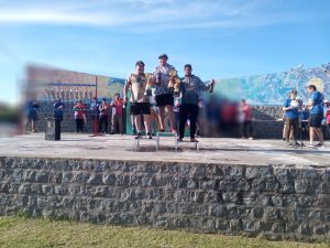 Raúl Turienzo ganó el concurso a la corvina de mayor peso del Club de Pesca en Reta