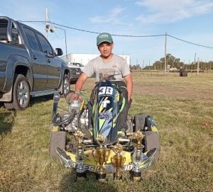 Karting: Nikolas Ríos sigue sumando podios