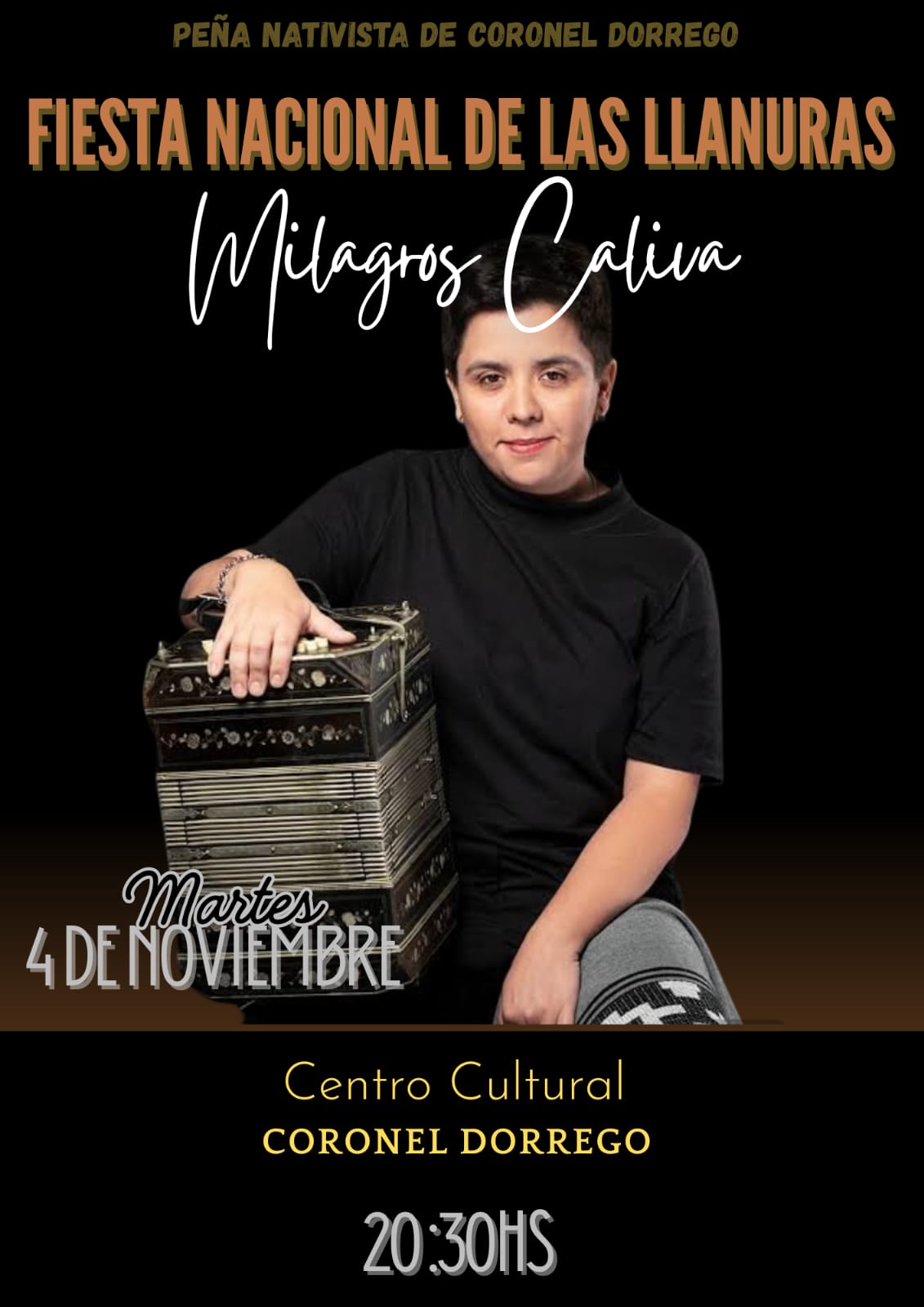 Dorrego: Milagros Caliva en la Fiesta de las Llanuras