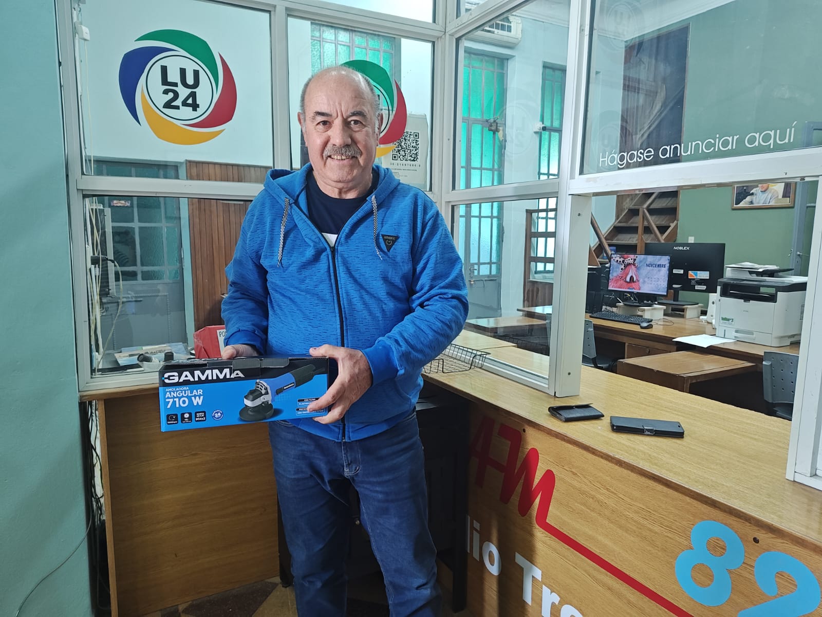 Horacio ganó el sorteo de Distrimaq