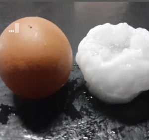 Pedrada en Huanguelén: Cayó granizo del tamaño de un huevo (audio)
