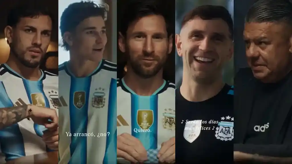 “Quiero vale 4“ divertido y bien argento: El spot de la Selección con nueva camiseta  (video)