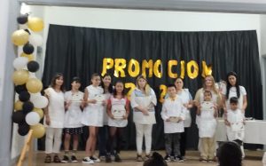 Acto de egreso en la Escuela Primaria Nº5
