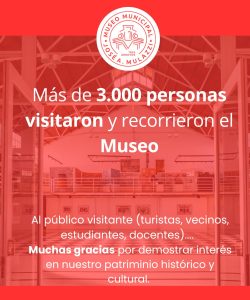 Más de 3.000 personas visitaron el Museo Mulazzi en este 2025