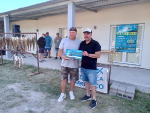 ¡ Gastón Iudice el gran ganador del concurso del club de pesca Claromecó !