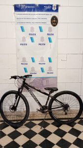 Final feliz: Recuperan las dos bicicletas robadas a menores en calle Alvarado