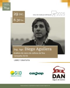 Charlas de la DAN: Diego Aguilera en el último encuentro del año