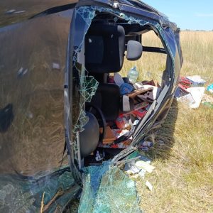 Accidente en Ruta 72: Dos personas trasladadas al Hospital Pirovano
