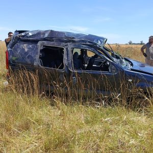 Accidente en Ruta 72: Dos personas trasladadas al Hospital Pirovano
