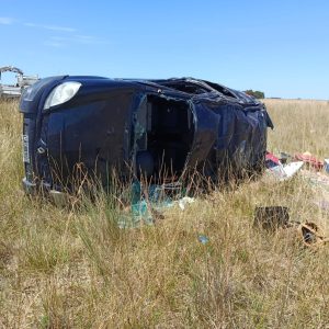 Accidente en Ruta 72: Dos personas trasladadas al Hospital Pirovano