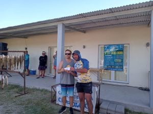 ¡ Gastón Iudice el gran ganador del concurso del club de pesca Claromecó !