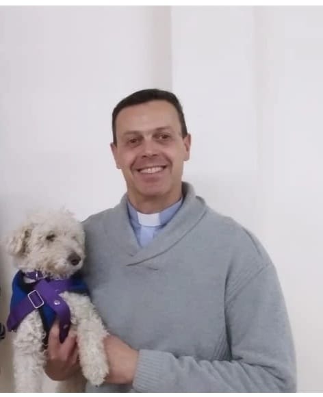 Claromecó recibió a su nuevo párroco: el padre Juan Francisco Palacio Micheletto