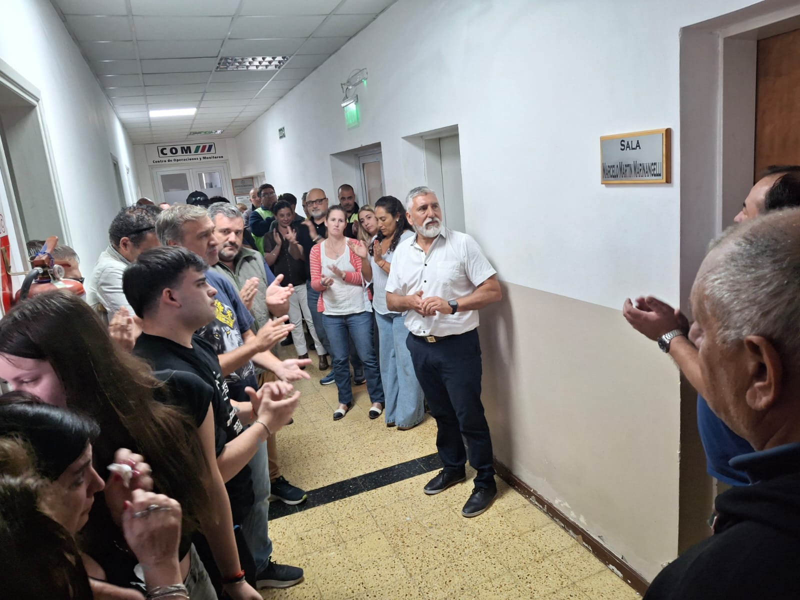 Seguridad: sentido homenaje a Marcelo Martín Marinangelli, fallecido en servicio