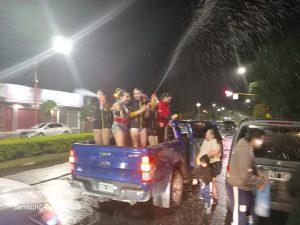 La Caravana de las Patinadoras de Olimpo llegó a la radio