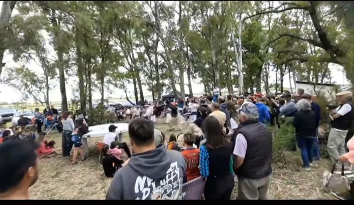 Cascallares: alumnos de la Escuela Agraria Nº2, restauraron el Balneario Parqué