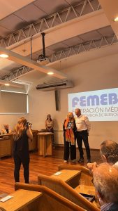(audio) Norma Gaido, distinguida como Médica Emérita: “Si volviera a nacer, estudiaría medicina otra vez”