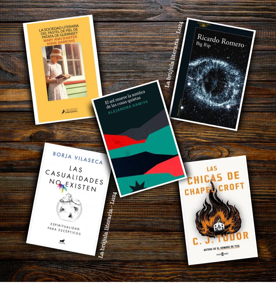 La brújula literaria: Cinco libros para encontrar tu próximo destino