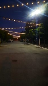 Nuevas luces iluminan el centro de Claromecó
