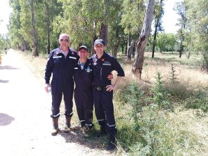 Bomberos capacitan a cadetes en el Parque Cabañas (video)