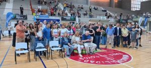 Emotivo acto de imposición del nombre de Carlos Alberto Rivada al Polideportivo (audio y video)