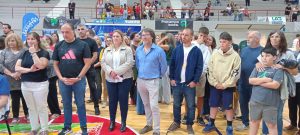 Emotivo acto de imposición del nombre de Carlos Alberto Rivada al Polideportivo (audio y video)