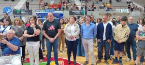 Emotivo acto de imposición del nombre de Carlos Alberto Rivada al Polideportivo (audio y video)