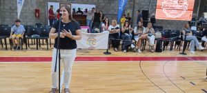 Emotivo acto de imposición del nombre de Carlos Alberto Rivada al Polideportivo (audio y video)