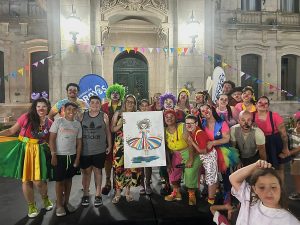 Anticipada celebración del Día Internacional del Payaso (videos)