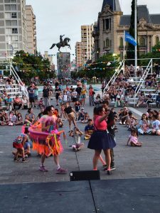 Anticipada celebración del Día Internacional del Payaso (videos)