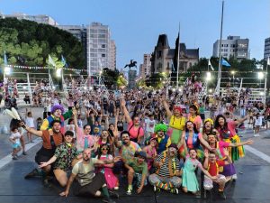 Anticipada celebración del Día Internacional del Payaso (videos)