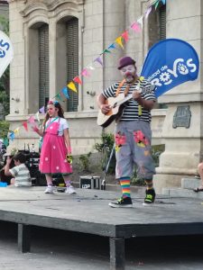 Anticipada celebración del Día Internacional del Payaso (videos)
