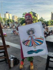 Anticipada celebración del Día Internacional del Payaso (videos)