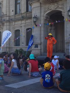 Anticipada celebración del Día Internacional del Payaso (videos)