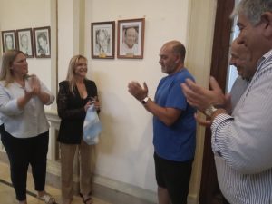 Carlos Sánchez ya forma parte de la Galería de Intendentes