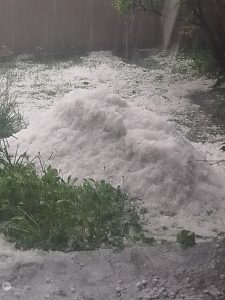 Enviados al WhatsApp 584452: fotos y videos de la lluvia y el granizo