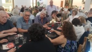 Jubilados mercantiles despidieron el 2025