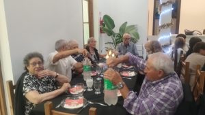 Jubilados mercantiles despidieron el 2025