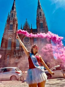 Milagros se recibió en La Plata