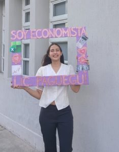 Valentina Paguegui es Licenciada en Economía