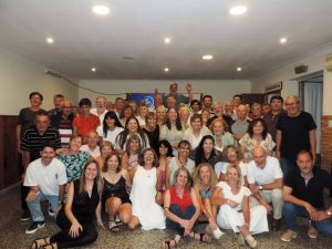 Cena de fin de año de los Bicisolidarios