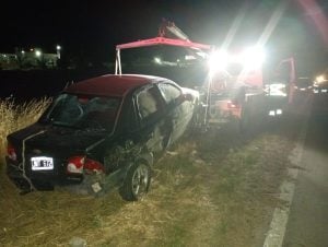 Fuerte choque múltiple en la Ruta 3