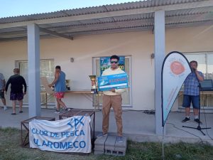 ¡ Gastón Iudice el gran ganador del concurso del club de pesca Claromecó !
