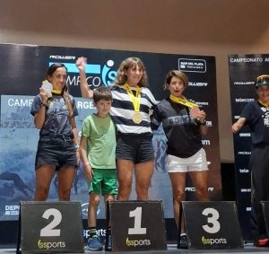 La triatleta Elisa Hospitaleche 1ª en el Campeonato Provincial y 2ª en el Nacional