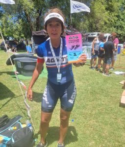 La triatleta Elisa Hospitaleche 1ª en el Campeonato Provincial y 2ª en el Nacional