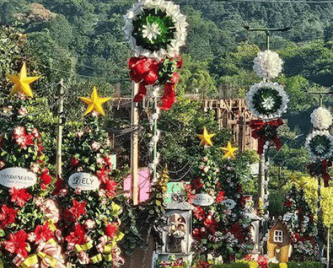 Capioví,  el pueblo navideño creado por la fuerza de toda una comunidad