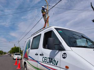 CELTAtv concluyó la reconversión a fibra óptica en el Barrio Islas Malvinas
