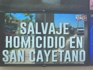Pantalla de Crónica causó conmoción